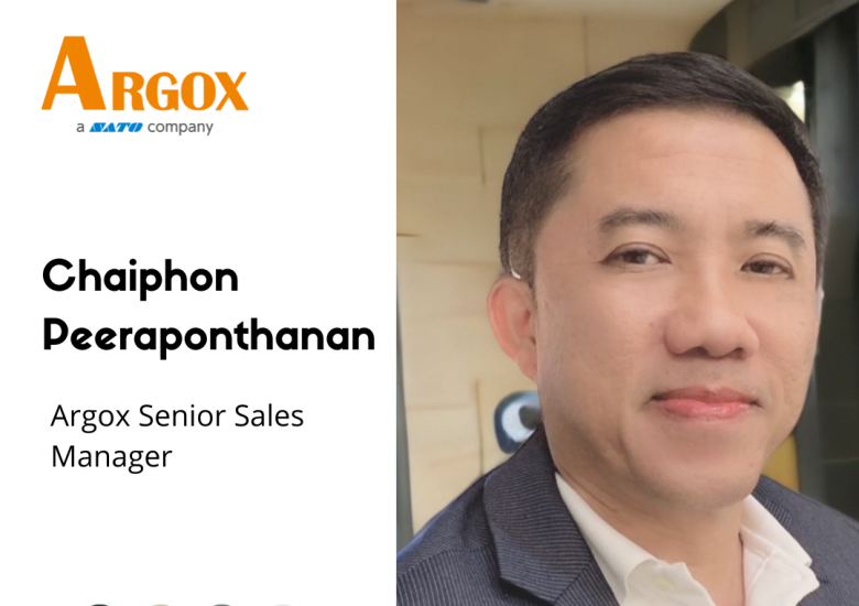 Chaiphon Peeraponthanan －Senior Sales Manager for Argox Information Co., Ltd.