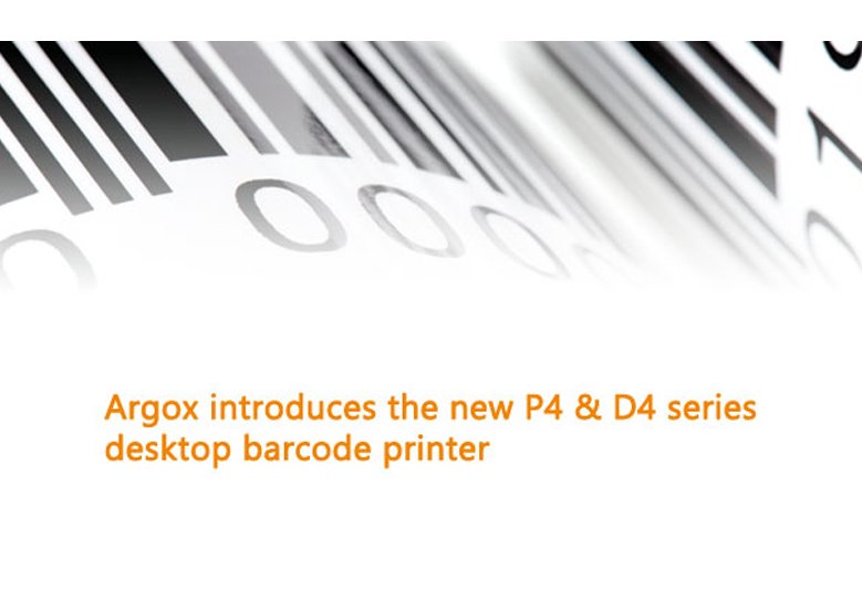 立象科技發表P4 & D4桌上型條碼列印機，小巧又耐用。