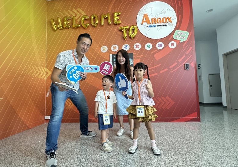 ARGOX 親子開箱日:探索工作的日常,連結家的溫度